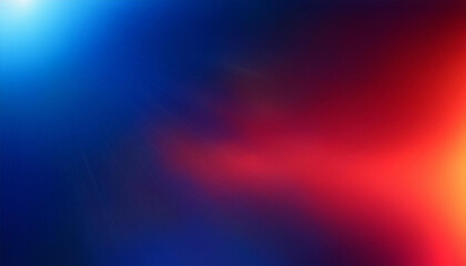 Vibrant Gradient Light Burst. Abstract Blurred Background with Radiant Warm Red and Cool Blue Transitioning into Deep Purples, Artistic Design Concepts. Banner Poster Background Wallpaper With Copy 