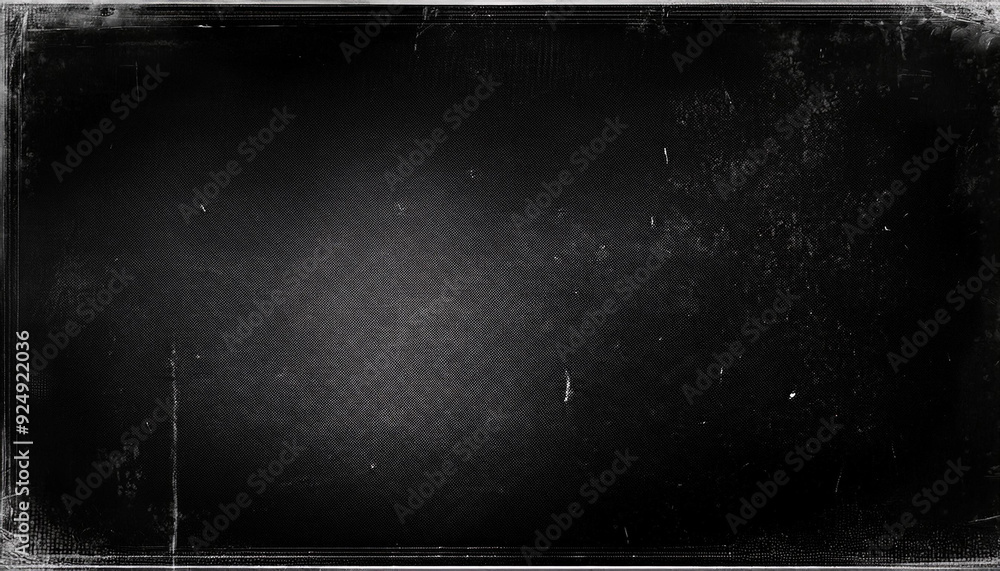 Poster Grungy Black Texture with Subtle Scratches Light Gradient, Design Project Gritty Raw Visual Element. Banner Poster Background Wallpaper With Copy Space
