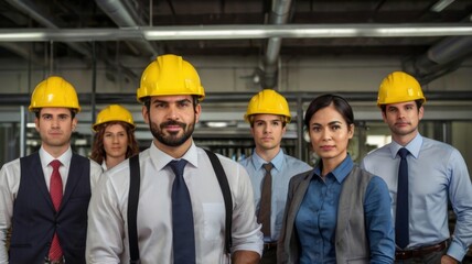 everyone together shows determination in work