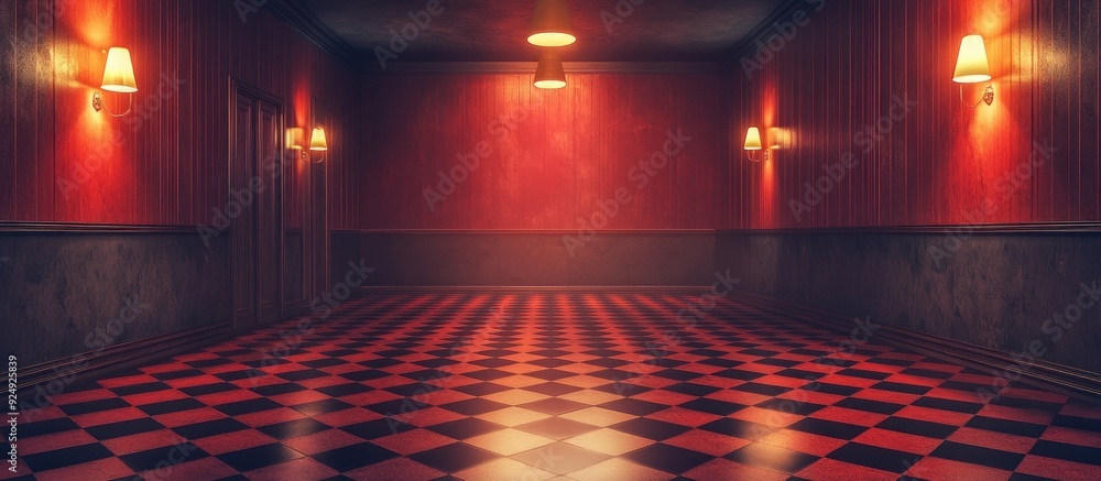 Aufkleber Retro backdrop. with copy space image. Place for adding text or design