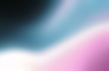 Color gradient grainy background, pink blue,  white illuminated spots on black, noise texture effect, header backdrop poster banner header cover design