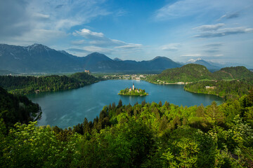 Fototapeta premium Lake Blade, slovenia