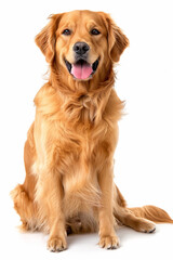 Fototapeta premium Dog portrait of a golden retriever