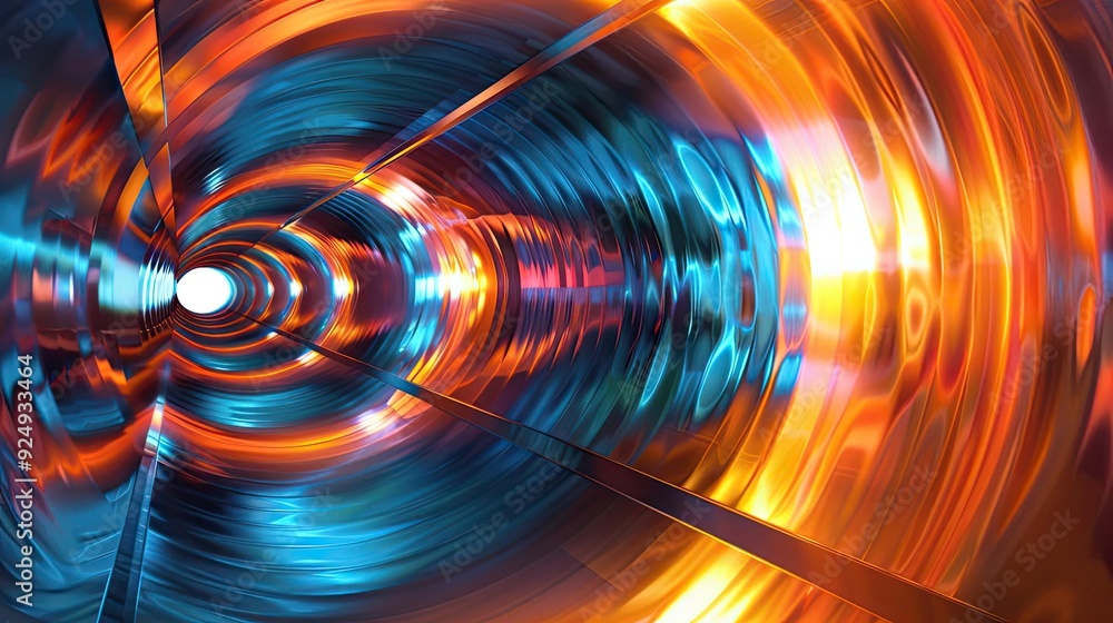 Poster a vibrant swirl of colors creates a dynamic and energetic visual experience, showcasing motion and f