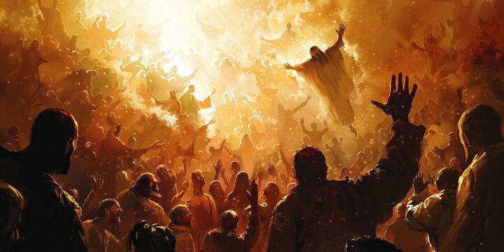 The Resurrection of the Dead: The Promise of New Life - Imagine a scene where the dead are raised, both the righteous and the wicked, to face judgment and receive their eternal reward