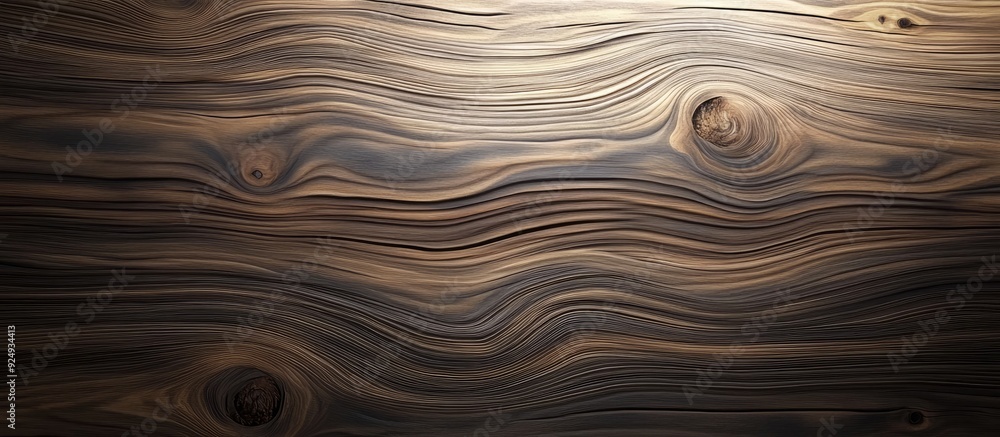 Poster wooden surface featuring a natural pattern background for design with copyspace
