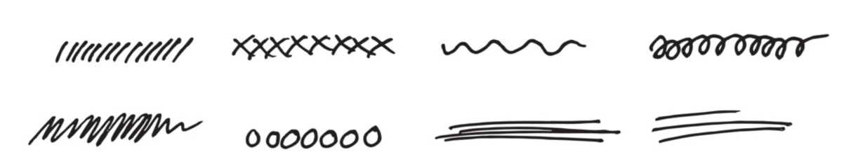 hand drawn element collection