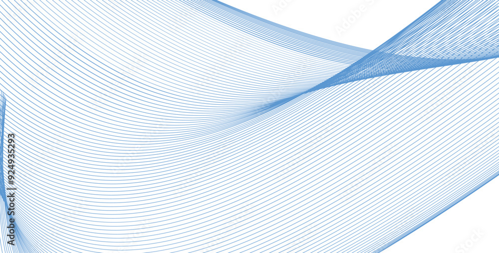 Poster abstract wavy background. thin line on white. abstract black and white gradient stripe straight line