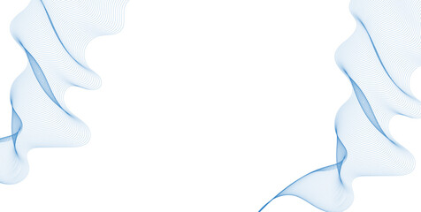 blue geometric background. Abstract background with flowing lines. Dynamic waves. Modern abstract background with flowing lines. Digital future technology concept. vector illustration