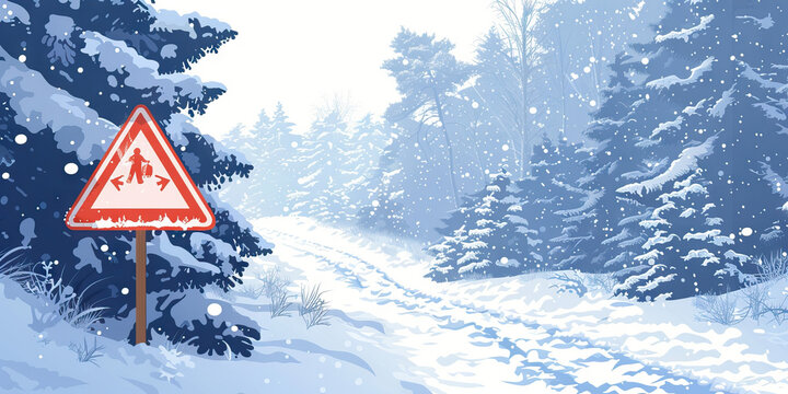 Blizzard Preparedness: Safety Measures for Severe Winter Storms - See a sign indicating blizzard preparedness, with tips on staying safe and warm during severe winter storms