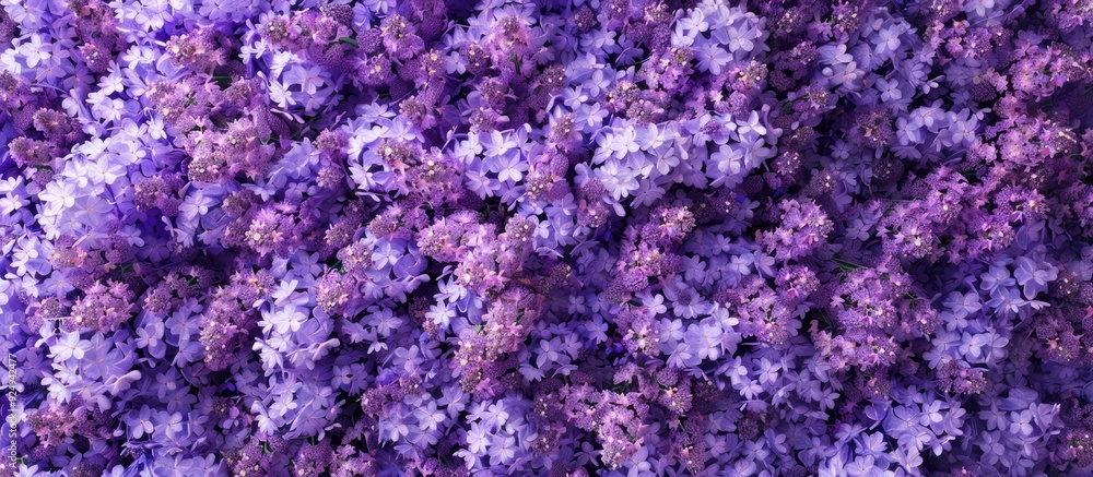 Aufkleber Close up of English Lavender Flowers. with copy space image. Place for adding text or design