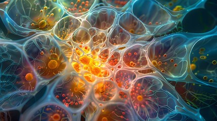 Abstract Cell Structure.