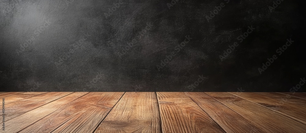 Poster blackboard empty space. with copy space image. Place for adding text or design