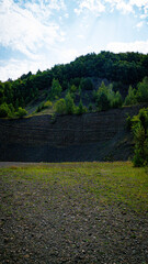 Amazing quarry in Polish forest