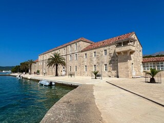 Franciscan Monastery on the island of Badija, Croatia