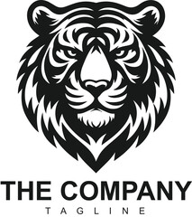 Tiger portrait background