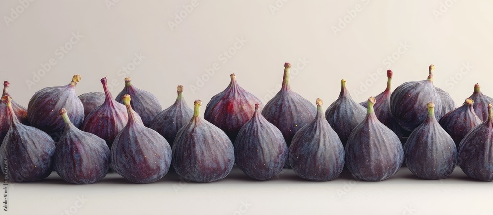 Fototapete many figs in the container. with copy space image. place for adding text or design