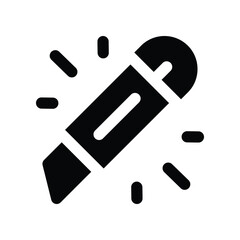 cutter icon. vector glyph icon for your website, mobile, presentation, and logo design.