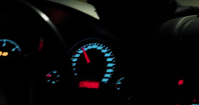 Tacho mit Motor und ABS Fehler