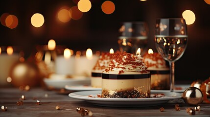 candles on the table