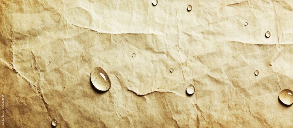 Fototapete retro paper texture antique paper texture raindrops on vintage paper background aged postcard featur