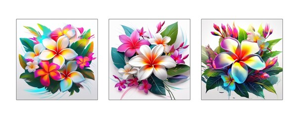 Frangipani Paradies farbintensiv 