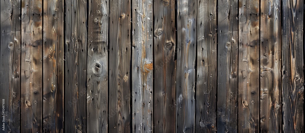 Poster free background with a wood plank texture with room for text or product in the copy space image