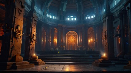 Obraz premium inside the church