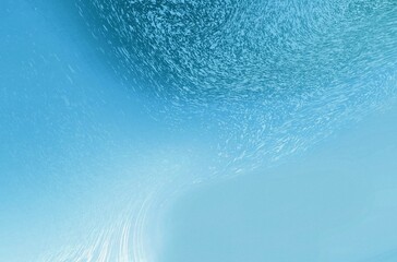 Abstract light blue minimalistic noisy background with movement, paint swirls, ray light, grainy gradient background poster backdrop noise texture webpage header wide banner design