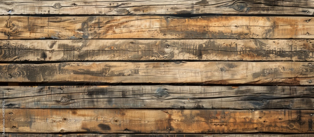 Poster vintage rustic wooden background with a grungy texture and natural pattern perfect for a rustic copy