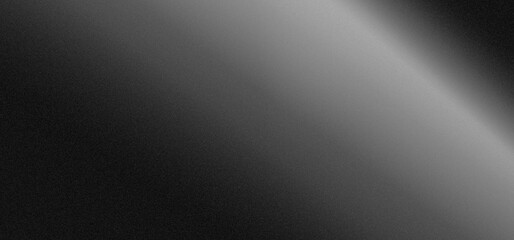 Black white grainy background, monochrome gray noisy texture dark grunge banner, header poster cover backdrop design