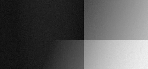 Black white grainy background, monochrome gray noisy texture dark grunge banner, header poster cover backdrop design
