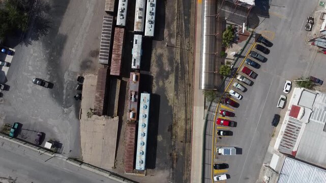 VUELO DE DRONE DE TREN CHEPE EN CHIHUAHUA