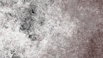 Black and white scratched grunge isolated on background, old film effect. Distressed retro paper abstract stock illustration cracked texture overlays for space or text.