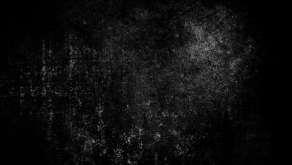 Black and white scratched grunge isolated on background, old film effect. Distressed retro paper abstract stock illustration cracked texture overlays for space or text.