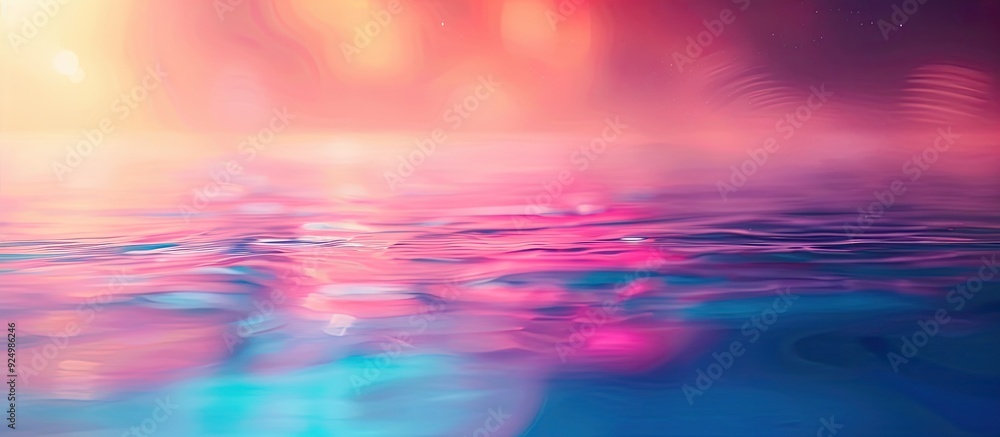 Poster gradient blur background for product design ui with space for placing images. copy space image. plac