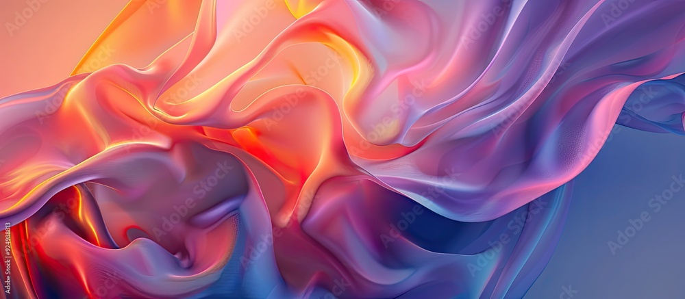 Poster gradient background with a modern blur effect suitable for product design and ui featuring ample cop