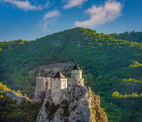 Stunning ruins of the Golubac Fortress, Serbia.