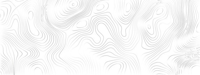 Obraz premium Transparent PNG Topographic line map. Modern design with White background with topographic wavy pattern design. 