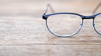 Black Metal Frames with Silver Nosepiece Displayed on Uncertain Surface