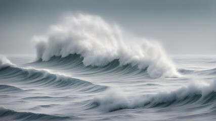 Obraz premium waves of the sea
