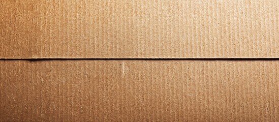 Fototapeta premium Brown cardboard texture ideal for use as a background in images with copy space image