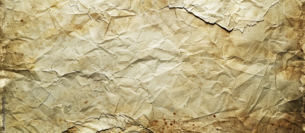 Poster vintage paper with aged texture for a rustic backdrop with space for additional images or text