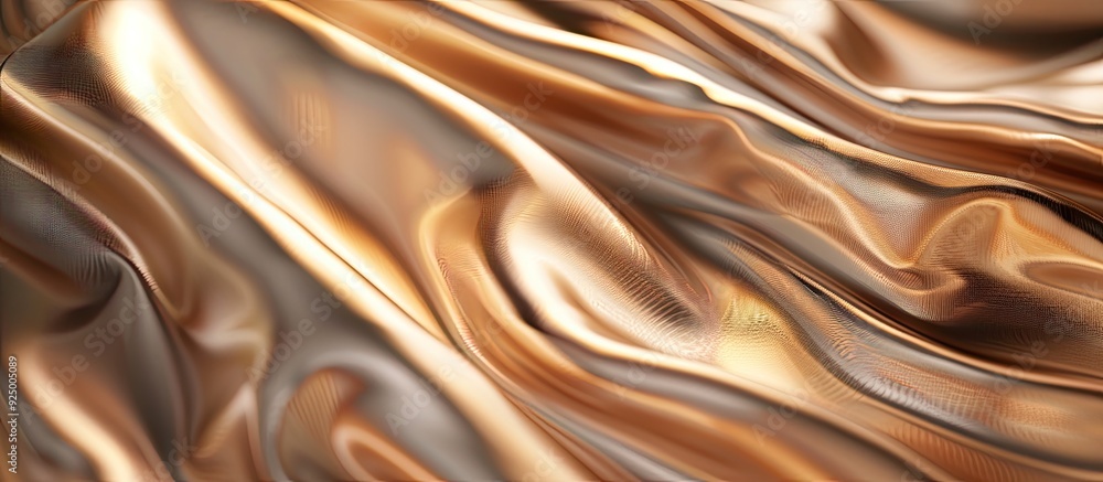 Poster high quality photo of a silky textile background with a shiny texture perfect for a copy space image