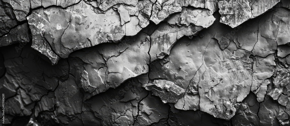 Poster over time, the wind and rain have shaped the texture of a stone, creating a weathered surface. . ima