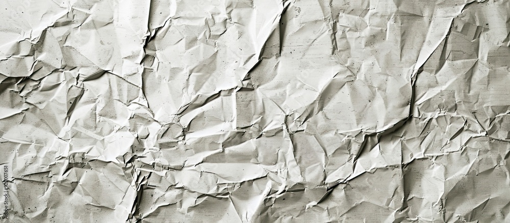 Aufkleber white recycled craft paper texture as background with a grey paper texture featuring an old vintage 