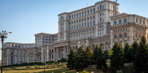 Fototapeta premium Palace Of The Parliament, Bucharest capital city of Romania