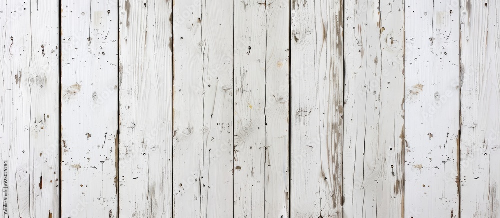 Poster white wooden backdrop with a blank space for text, perfect for a copy space image.