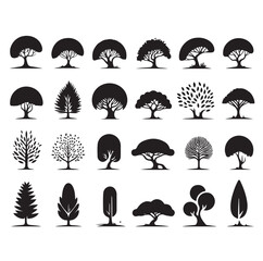 Tree Silhouette vector illustration