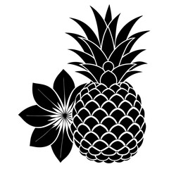 pineapple illustration